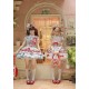 Twin Bears Take A Bite Of Cake Green&Red JSK and Salopette(1st Pre-Order/Full Payment Without Shipping)